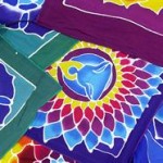 Colourful Batik Mandala Bunting Flags